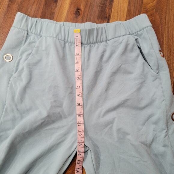 Soft Surroundings Full Length Wide Leg  Gold Grommets Size Large - Picture 6 of 7